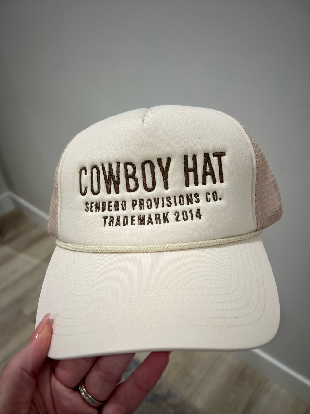 Free People Cowboy Hat Trucker